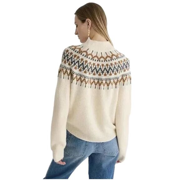 New! J.Crew Fair Isle Sweater Sz S - Picture 4 of 6